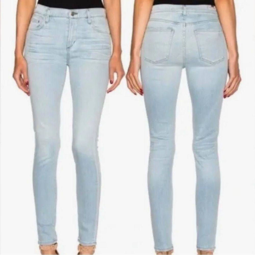 COH High Rise Light Blue Skinny Size 28